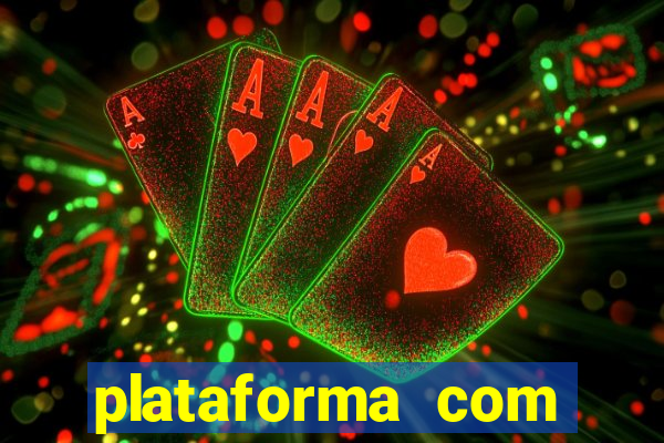 plataforma com conta demo fortune tiger