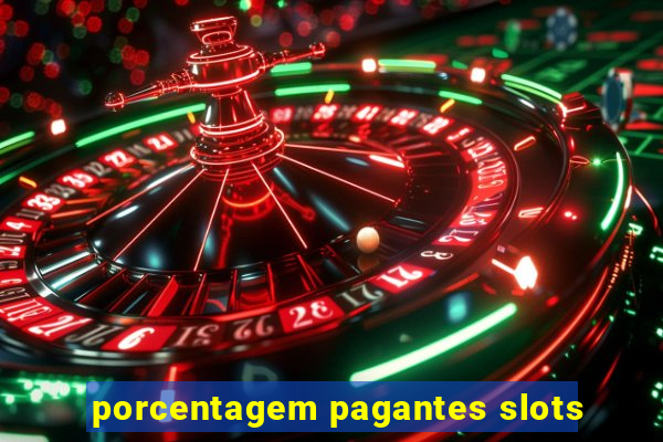 porcentagem pagantes slots