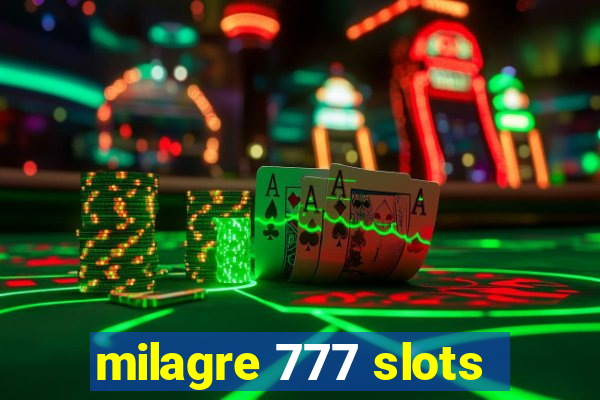 milagre 777 slots