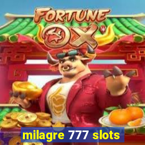 milagre 777 slots