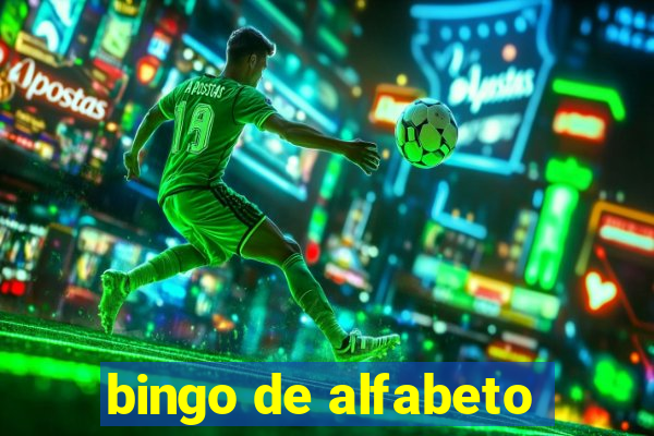 bingo de alfabeto