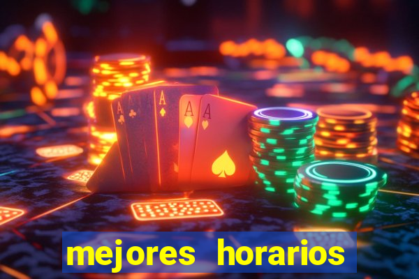 mejores horarios para jugar al casino online