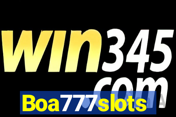 Boa777slots