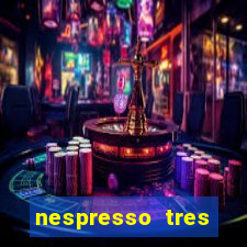 nespresso tres luzes piscando