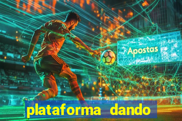 plataforma dando bonus de cadastro