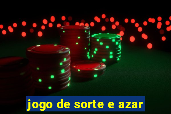 jogo de sorte e azar