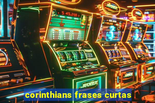 corinthians frases curtas