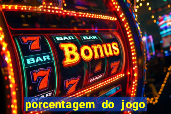 porcentagem do jogo fortune tiger