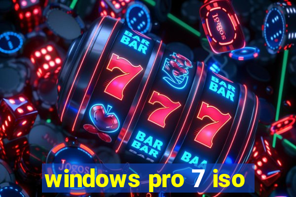 windows pro 7 iso