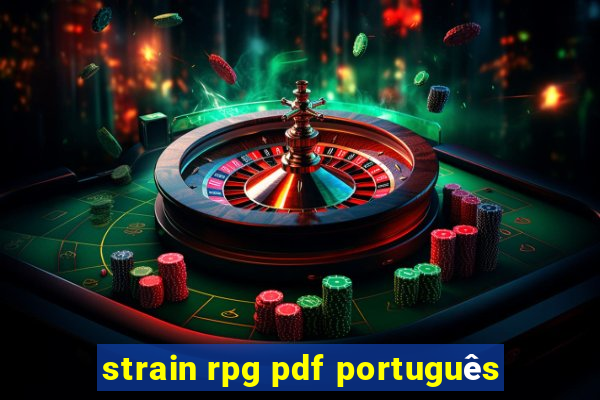 strain rpg pdf português