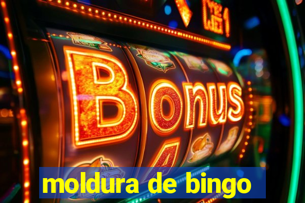 moldura de bingo