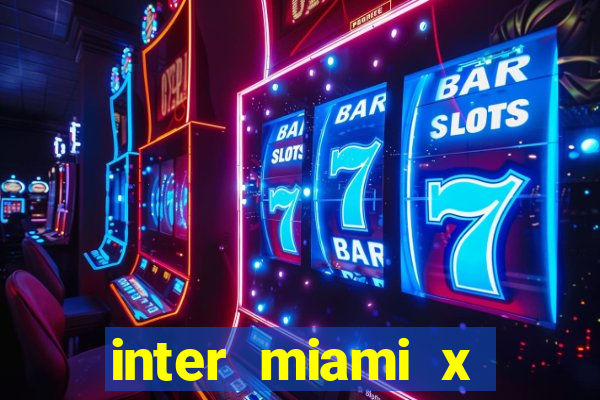 inter miami x cincinnati palpite