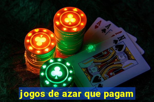 jogos de azar que pagam