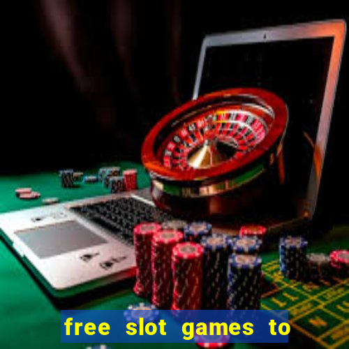 free slot games to play offline