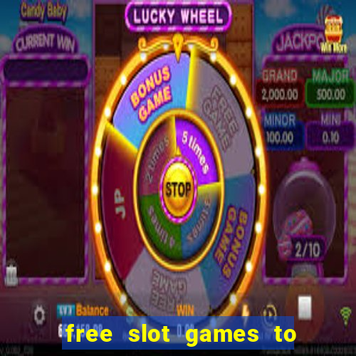 free slot games to play offline