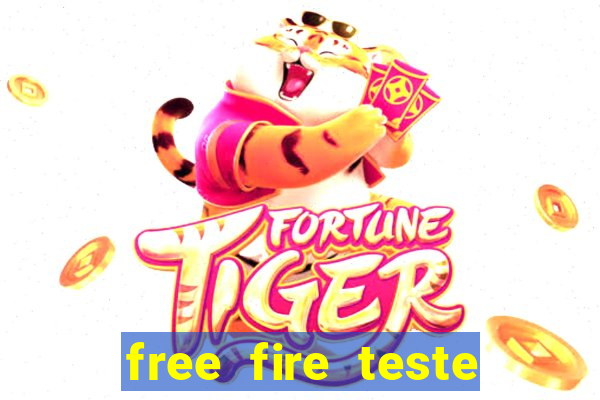 free fire teste grátis jogar agora