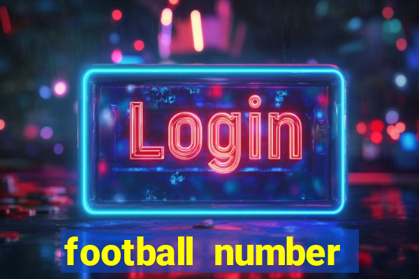 football number necklaces gold