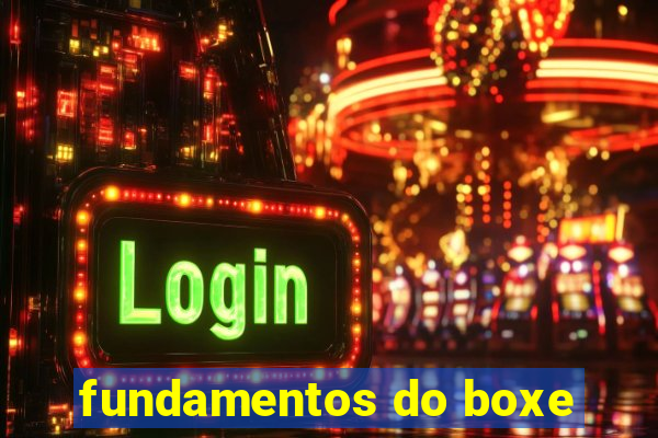 fundamentos do boxe