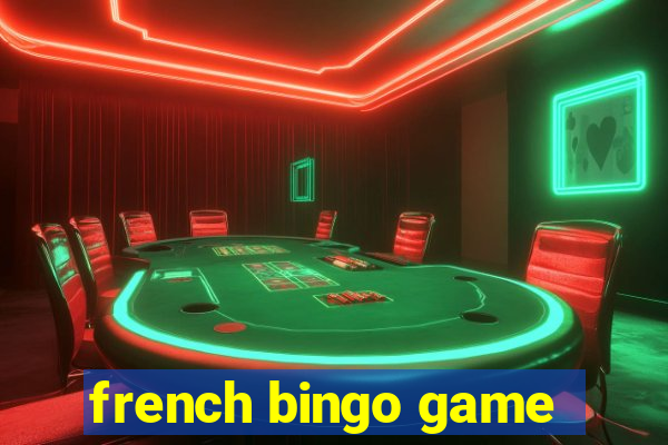 french bingo game