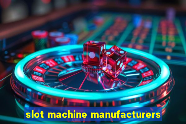 slot machine manufacturers