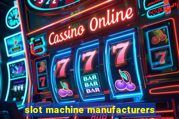 slot machine manufacturers