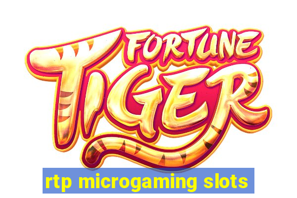 rtp microgaming slots