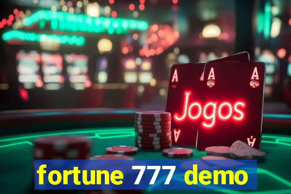 fortune 777 demo