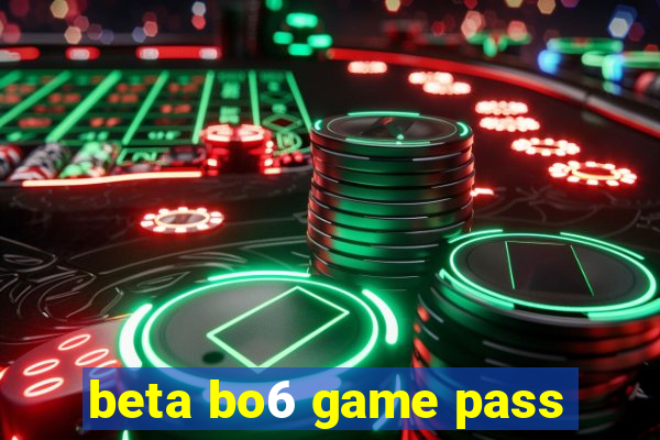 beta bo6 game pass