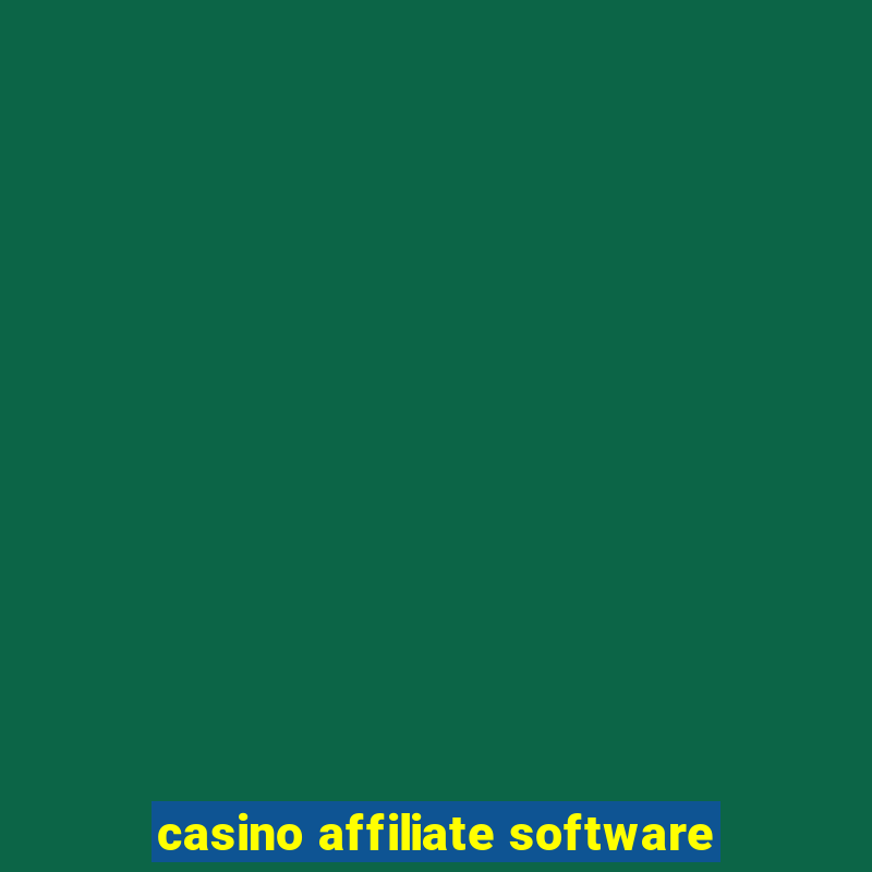 casino affiliate software