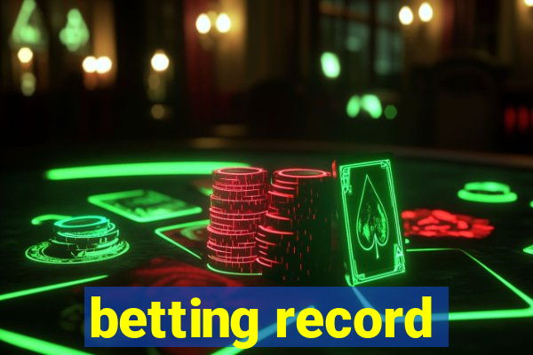 betting record