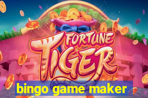 bingo game maker