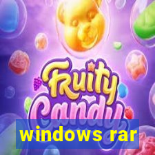 windows rar