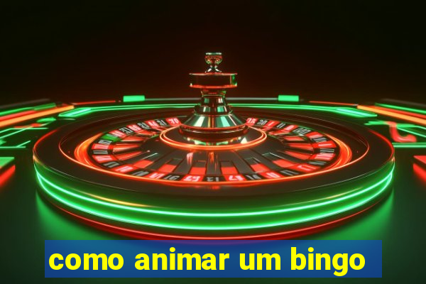 como animar um bingo