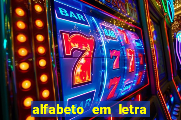 alfabeto em letra de pichação