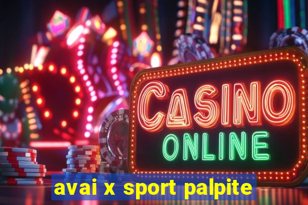 avai x sport palpite