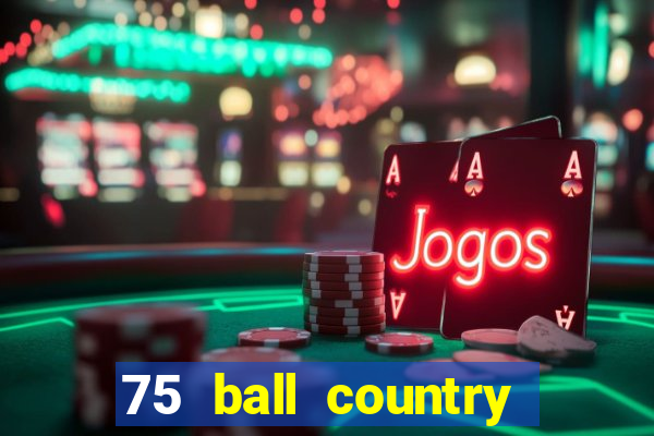 75 ball country road bingo