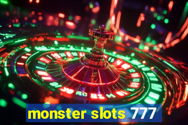 monster slots 777