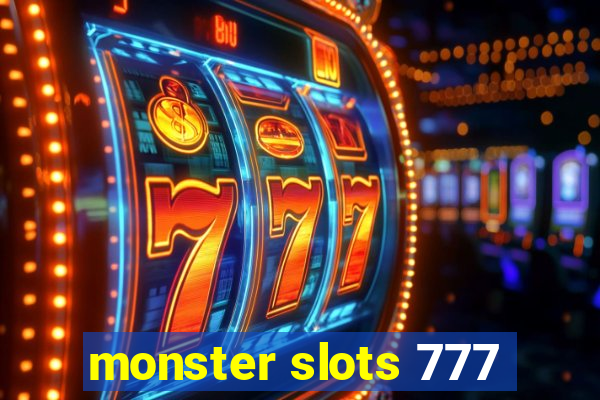 monster slots 777