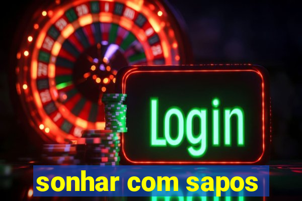 sonhar com sapos