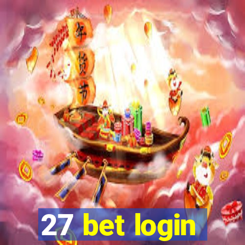 27 bet login