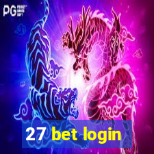 27 bet login