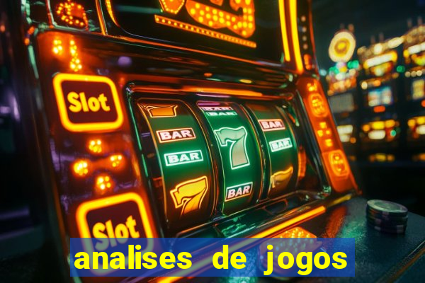 analises de jogos de futebol