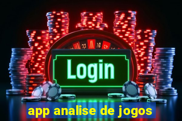 app analise de jogos