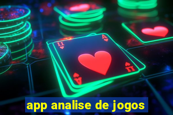 app analise de jogos