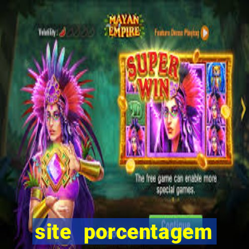 site porcentagem slots pg