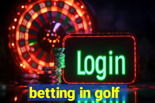 betting in golf