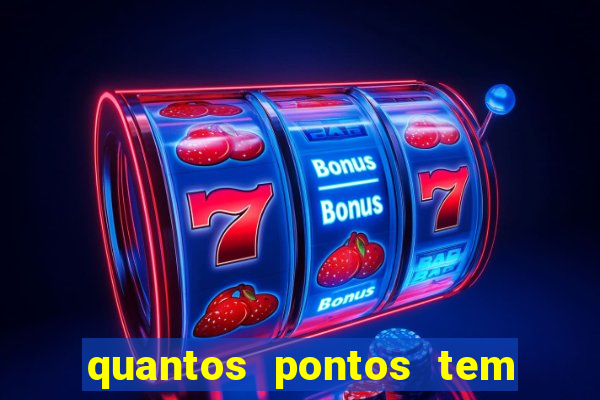 quantos pontos tem o santos