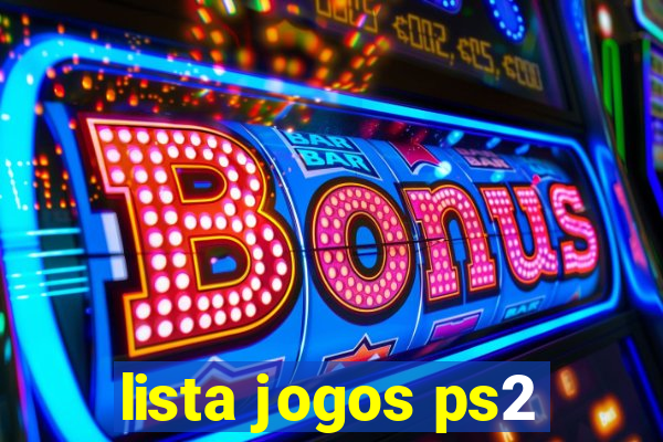 lista jogos ps2