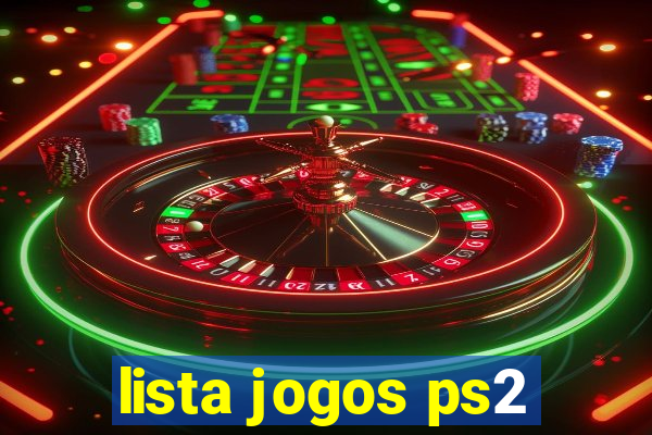 lista jogos ps2