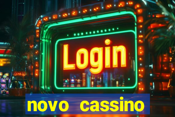 novo cassino pagando no cadastro